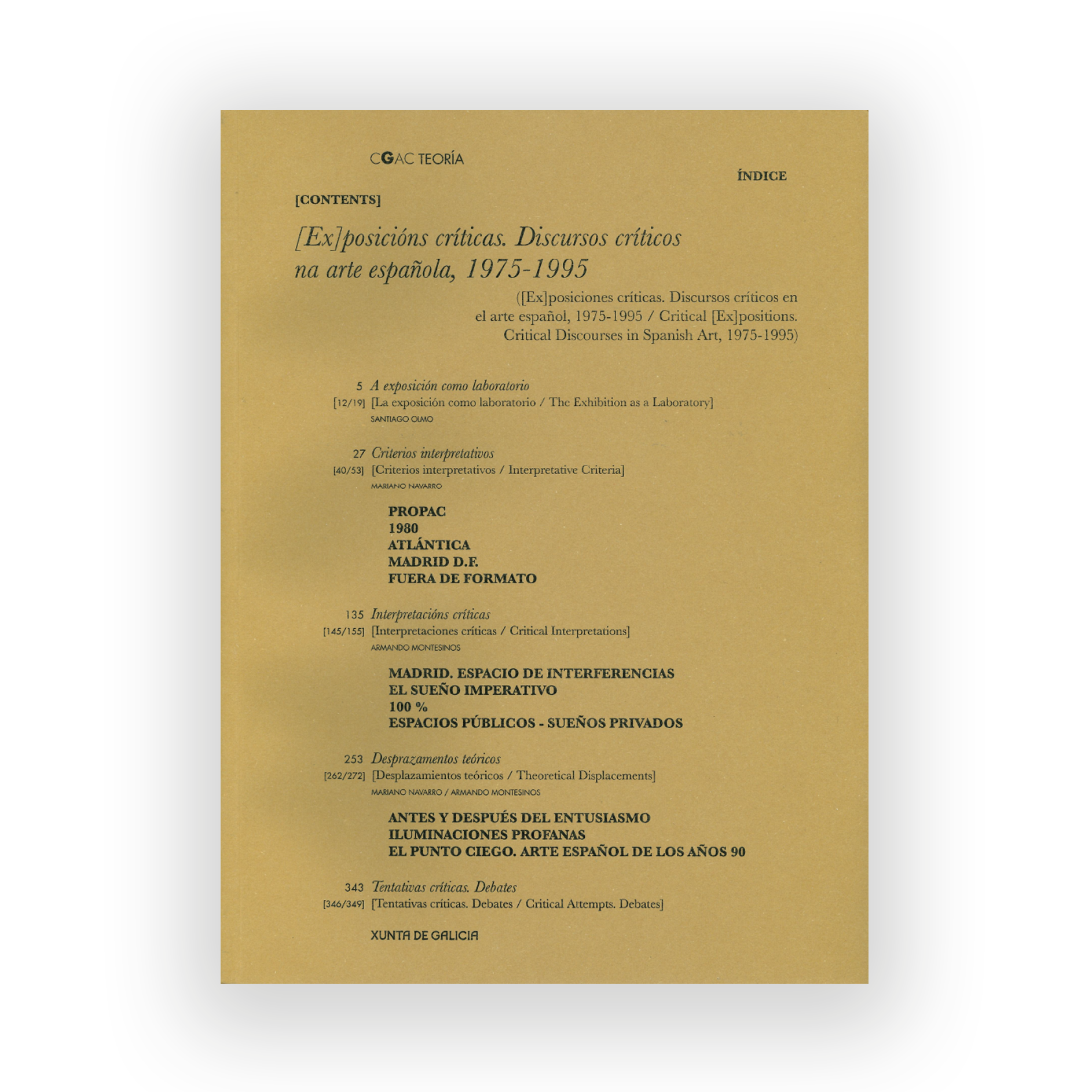 [EX]POSICIÓNS CRÍTICAS