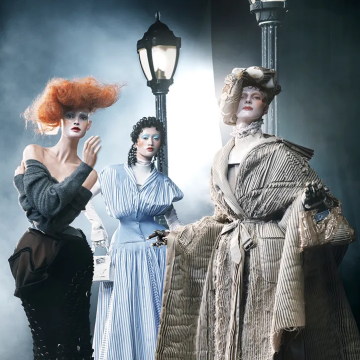 John Galliano: Colección "Maison Margiela Artisanal 2024". Foto: Steven Meisel